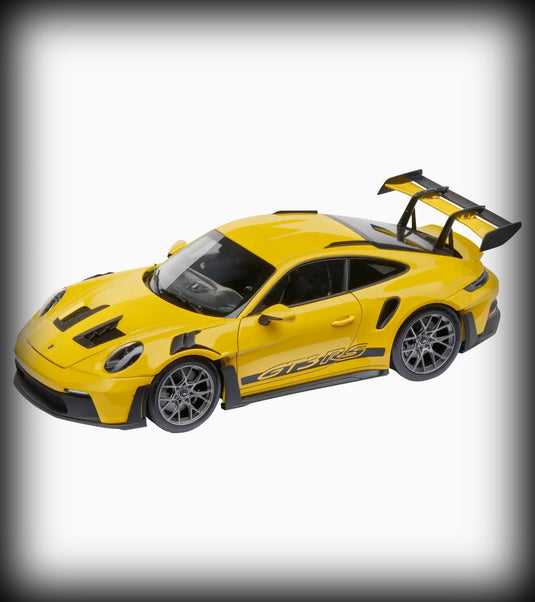 Porsche 911 GT3 RS (992) Jaune - LIMITED EDITION - PORSCHE DEALERMODEL 1:18