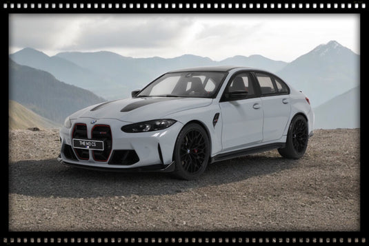 Bmw M3 CS M GRIS BROOKLYN MÉTALLIQUE 2024 GT SPIRIT 1:18