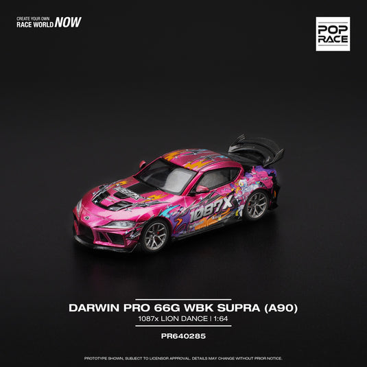 Toyota Darwin Pro 66G WBK Supra (A90) POP RACE 1:64