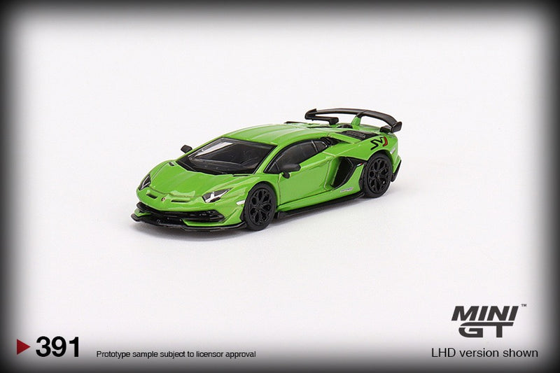Load image into Gallery viewer, Lamborghini AVENTADOR SVJ (RHD) MINI GT 1:64
