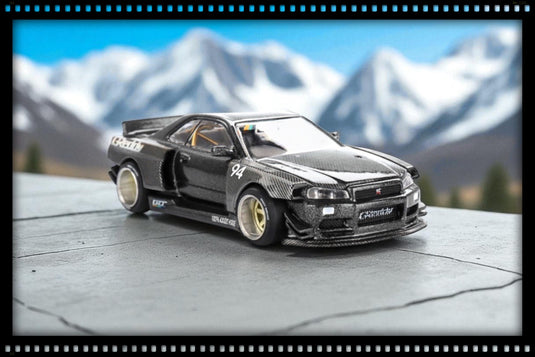 Nissan SKYLINE GT-R (R34) KAIDO WORKS GREDDY V2 1999 MINI GT 1:64