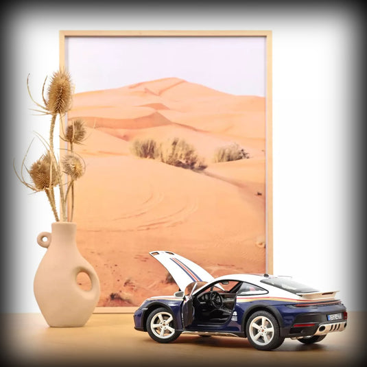 Porsche 911 Dakar 2023 Roughroads Bleu/Blanc/Or/Rouge NOREV 1:18