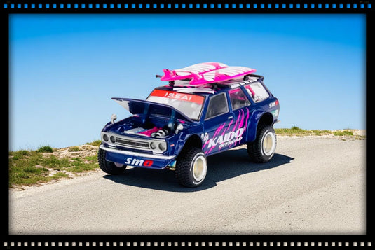 Datsun 510 WAGON 4X4 KAIDO OFFROAD V2 1969 MINI GT 1:64