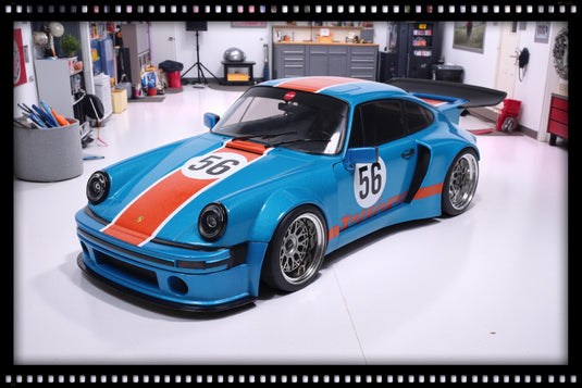 Porsche KS-R BY KHYZYL SALEEM BLEU MÉTALLIQUE RACER 2026 SOLIDO 1:18