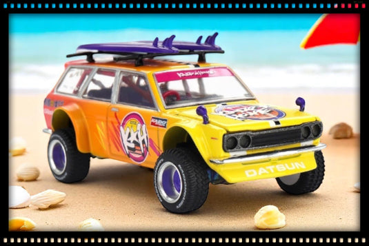 Datsun 510 WAGON 4X4 KAIDO ISLANDS V1 1969 MINI GT 1:64