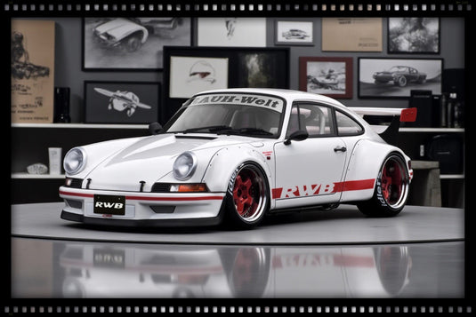 Porsche RWB Backdate Blanc IGNITION MODEL 1:18