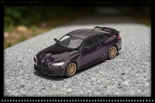 Bmw M4 (G82) PERFORMANCE DAYTONA VIOLET 2021 MINI GT 1:64