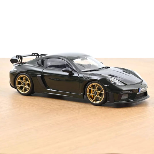 Porsche Cayman GT4 RS avec pack Weissach 2023 Vert NOREV 1:18