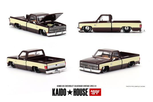 Chevrolet SILVERADO VINTAGE SPEC V1 1980 MINI GT 1:64