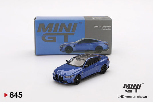 Bmw M4 (G82) COMPETITION PORTIMAO BLEU 2024 (LHD) MINI GT 1:64