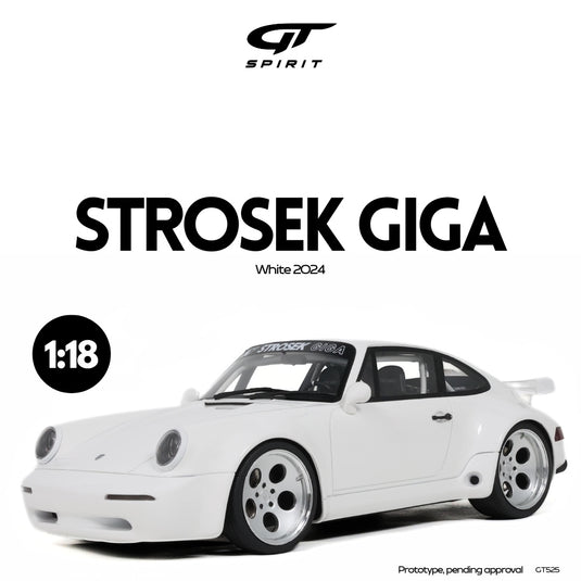 Porsche STROSEK GIGA WIT 2024 GT SPIRIT 1:18