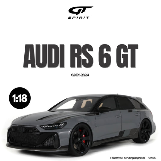 Audi RS 6 GT GREY 2024 GT SPIRIT 1:18
