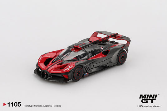 Bugatti BOLIDE ROUGE 2026 (LHD) MINI GT 1:64