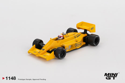 Lotus 99T #11 SATORU NAKAJIMA MONACA F1 GP 1987 (LHD) MINI GT 1:64
