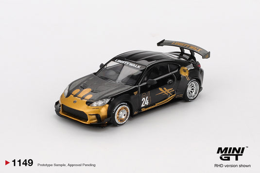 Toyota GR SUPRA LB-NATION NOIR & OR 2025 (RHD) MINI GT 1:64