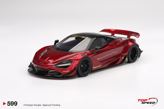 McLaren 720S LB-WORKS GEM ROUGE 2024 TOP SPEED 1:18