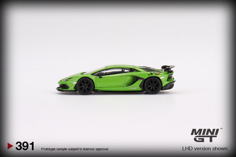 Load image into Gallery viewer, Lamborghini AVENTADOR SVJ (LHD) MINI GT 1:64
