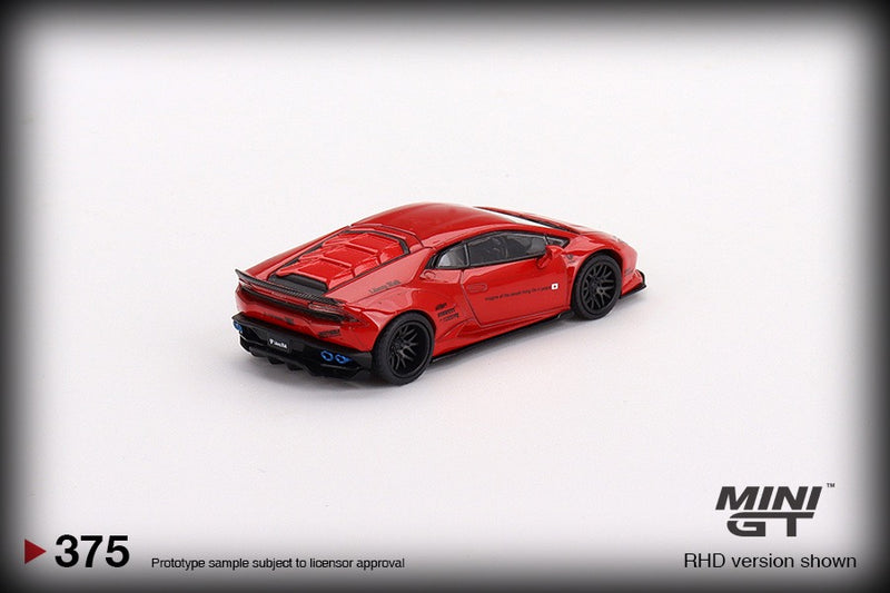 Load image into Gallery viewer, Lamborghini HURACAN VER.2 LB WORKS (LHD) MINI GT 1:64
