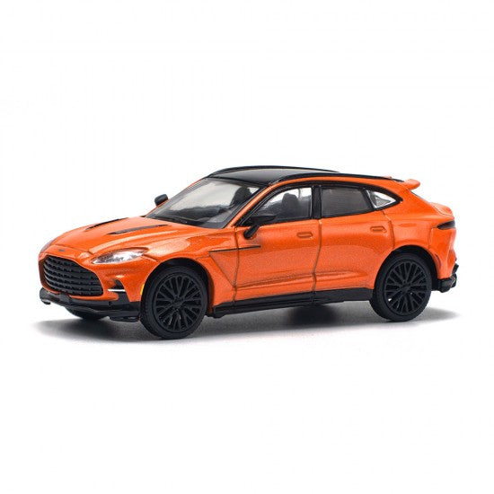 Laad de afbeelding in de Gallery-viewer, ASTON MARTIN DBX 707 ORANJE POP RACE 1:64
