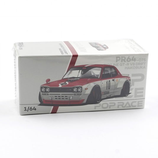 NISSAN SKYLINE GT-R V8 DRIFT (HAKOSUKA) POP RACE 1:64