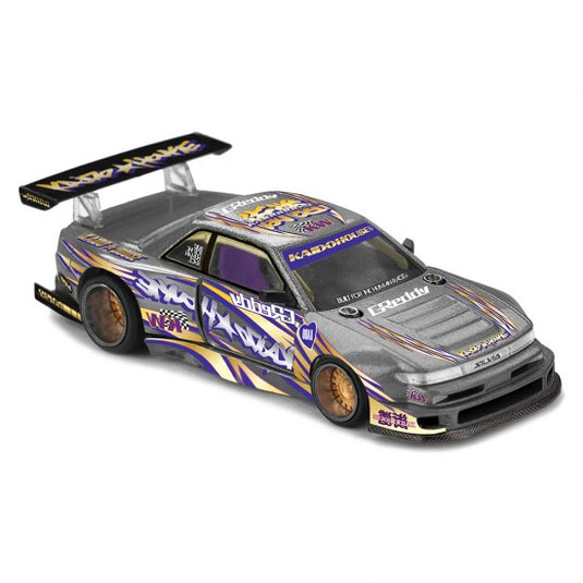 NISSAN SILVIA S13-R KAIDO DRIFT V1 MINI GT 1:64