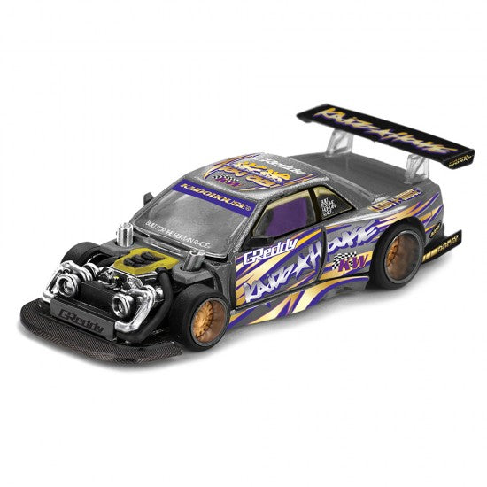 Laad de afbeelding in de Gallery-viewer, NISSAN SILVIA S13-R KAIDO DRIFT V1 MINI GT 1:64
