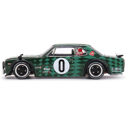 NISSAN SKYLINE GT-R (KPGC10) CORTEZ V1 1969 MINI GT 1:64