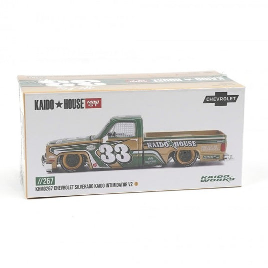 CHEVROLET SILVERADO KAIDO INTIMIDATOR V2 1980 MINI GT 1:64
