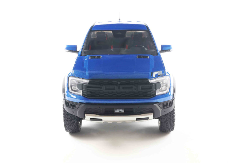 Laad de afbeelding in de Gallery-viewer, Ford RANGER RAPTOR BLAUW 2024 SOLIDO 1:18
