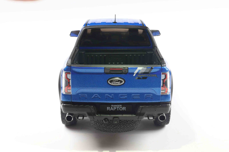 Laad de afbeelding in de Gallery-viewer, Ford RANGER RAPTOR BLAUW 2024 SOLIDO 1:18
