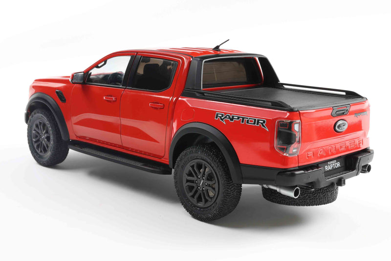 Laad de afbeelding in de Gallery-viewer, Ford RANGER RAPTOR ORANJE RAPTOR 2024 SOLIDO 1:18
