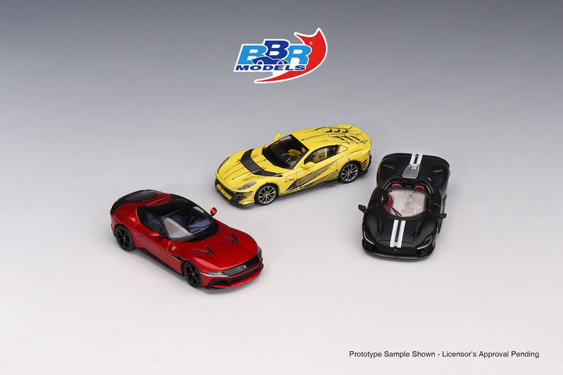 Laad de afbeelding in de Gallery-viewer, Ferrari DAYTONA SP3 MATZWART 2024 BBR Models 1:64
