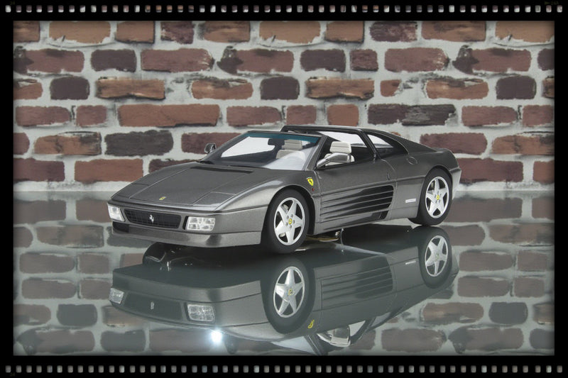 Chargez l'image dans la visionneuse de la galerie, Ferrari 348 GTS SPIDER 1993 GRIS GT SPIRIT 1:18
