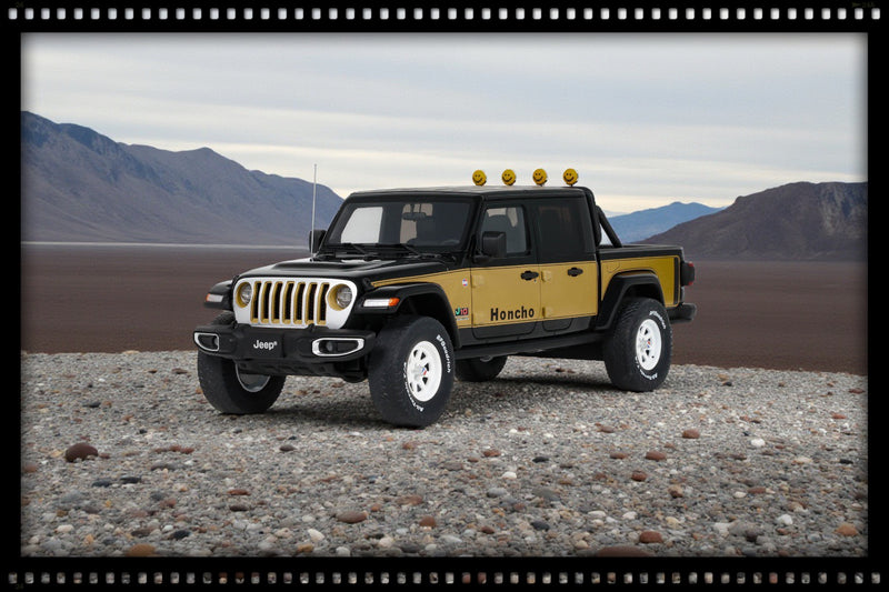 Laad de afbeelding in de Gallery-viewer, Jeep GLADIATOR HONCHO 2020 ZWART GT SPIRIT 1:18
