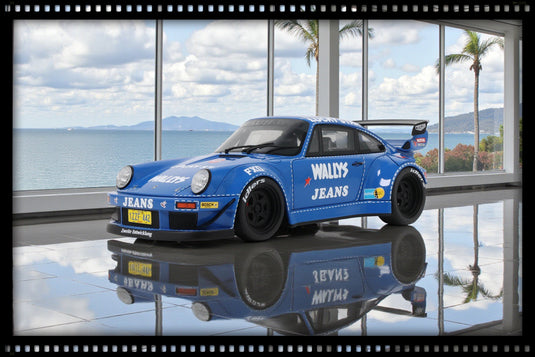 Porsche RWB OSHO ARROW BLUE GT SPIRIT 1:18