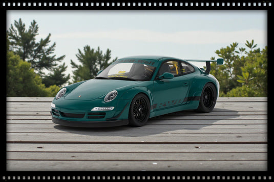 Porsche RWB Syunkashuto 2021 GREEN GT SPIRIT 1:18