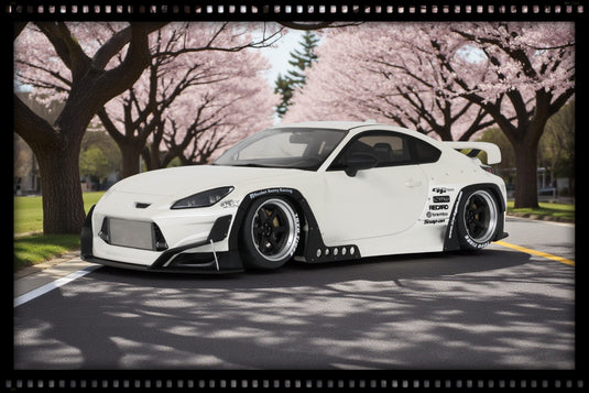 Toyota PANDEM GR86 WIT 2023 GT SPIRIT 1:18