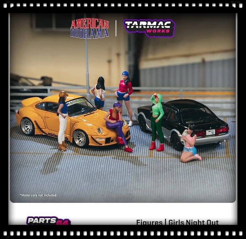 Load image into Gallery viewer, Girls Night Out Figures (Car not included) TARMAC WORKS 1:64
