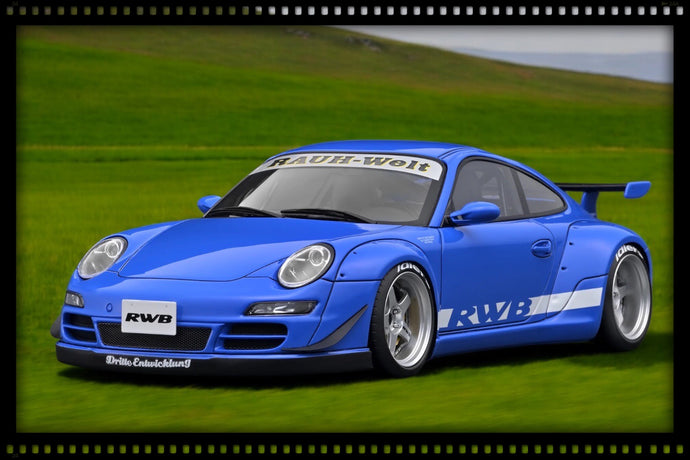 Porsche RWB 997 Bleu IGNITION MODEL 1:18