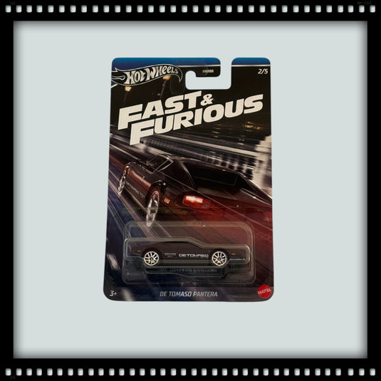 PANTERA De Tomaso F&F HOT WHEELS 1:64