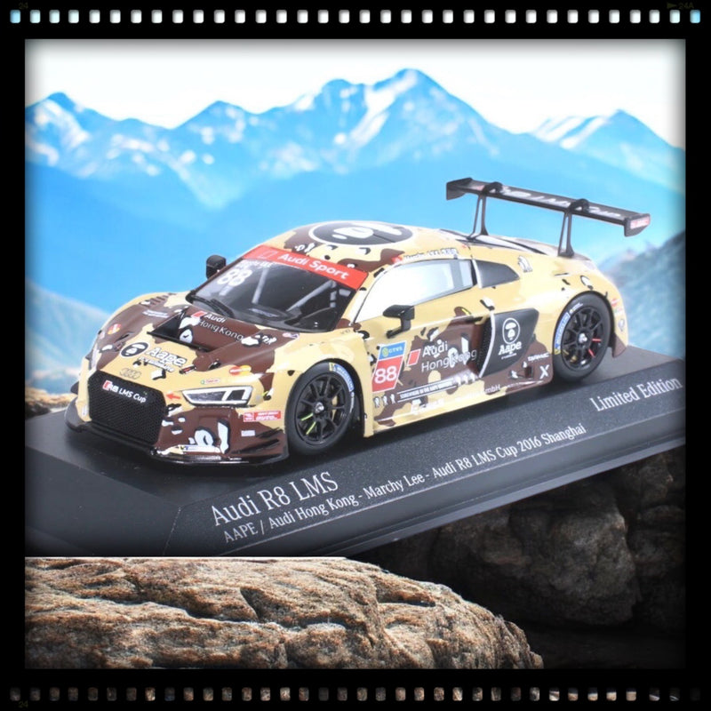 Load image into Gallery viewer, Audi R8 2018 LMS AUDI RACING TEAM HONGKONG Marchy/Lee AUDI R8 LMS CUP TARMAC WORKS 1:43

