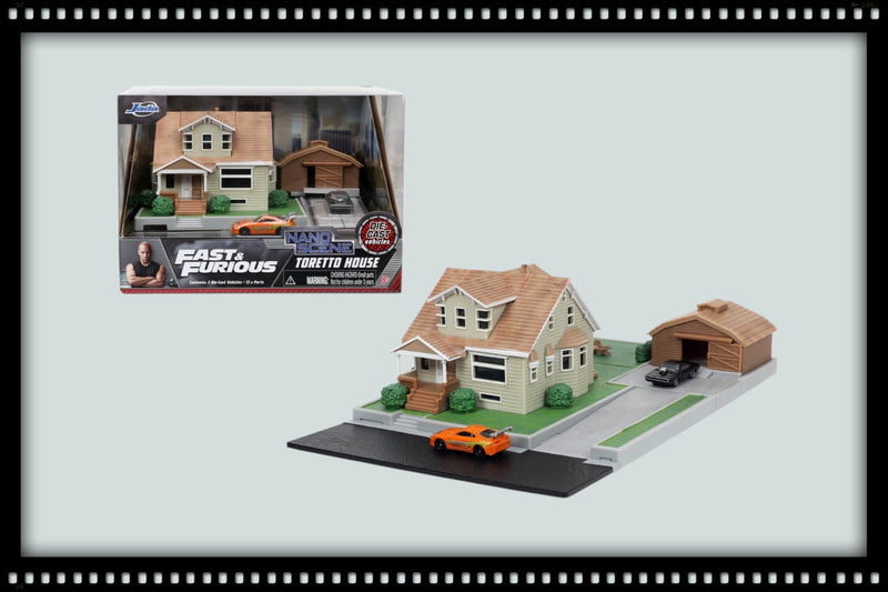Load image into Gallery viewer, Fast &amp; Furious Nano DOM&#39;S HOUSE JADA 1:87
