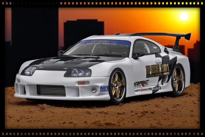 Toyota TOP SECRET GT300 Supra (A80) Blanc IGNITION MODEL 1:18