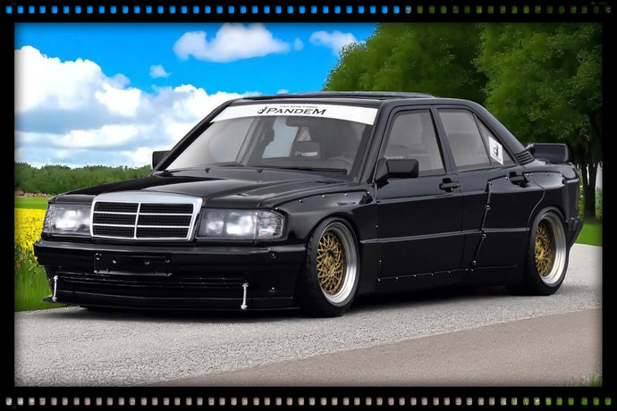 Mercedes-Benz PANDEM 190 Noir IGNITION MODEL 1:18