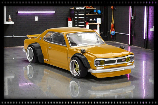 Nissan SKYLINE GT-R (KPGC10) KAIDO STREET V2 1969 MINI GT 1:64