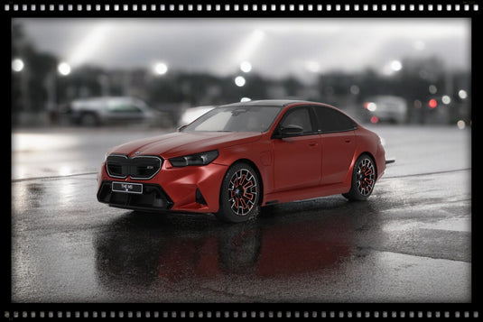 Bmw M5 PEABLE BEACH ORANJE 2025 GT SPIRIT 1:18