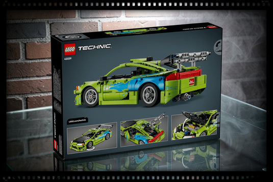 MITSUBISHI ECLIPSE GREEN FAST&FURIOUS LEGO TECHNIC