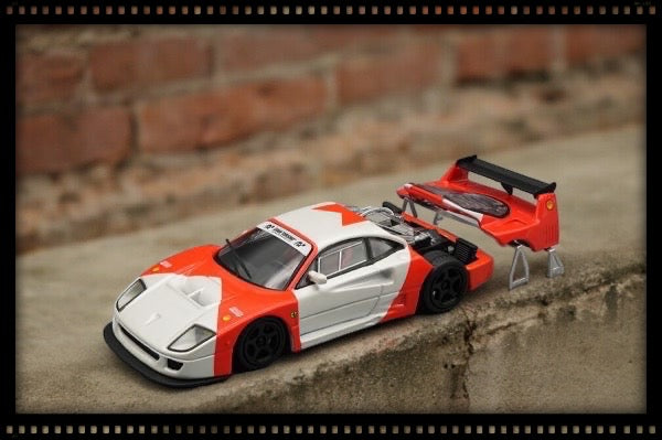 Load image into Gallery viewer, Ferrari F40 LM PRESS VERSION 1996 White/Red TECNOMODEL 1:64
