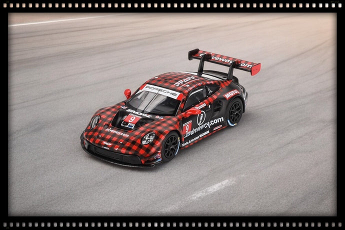 Porsche 911 (992) GT3 R #9 GTD PRO PFAFF MOTORSPORTS SEBRING 12 HRS WINNER 2023 (LHD) MINI GT 1:64