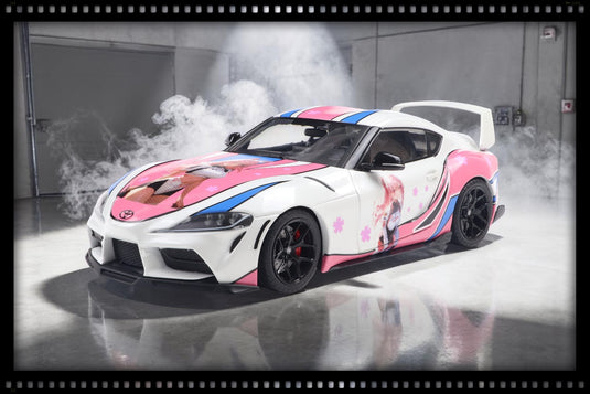 TOYOTA GR SUPRA SOLIDO WORKS ITASHA WHITE 2024 SOLIDO 1:18